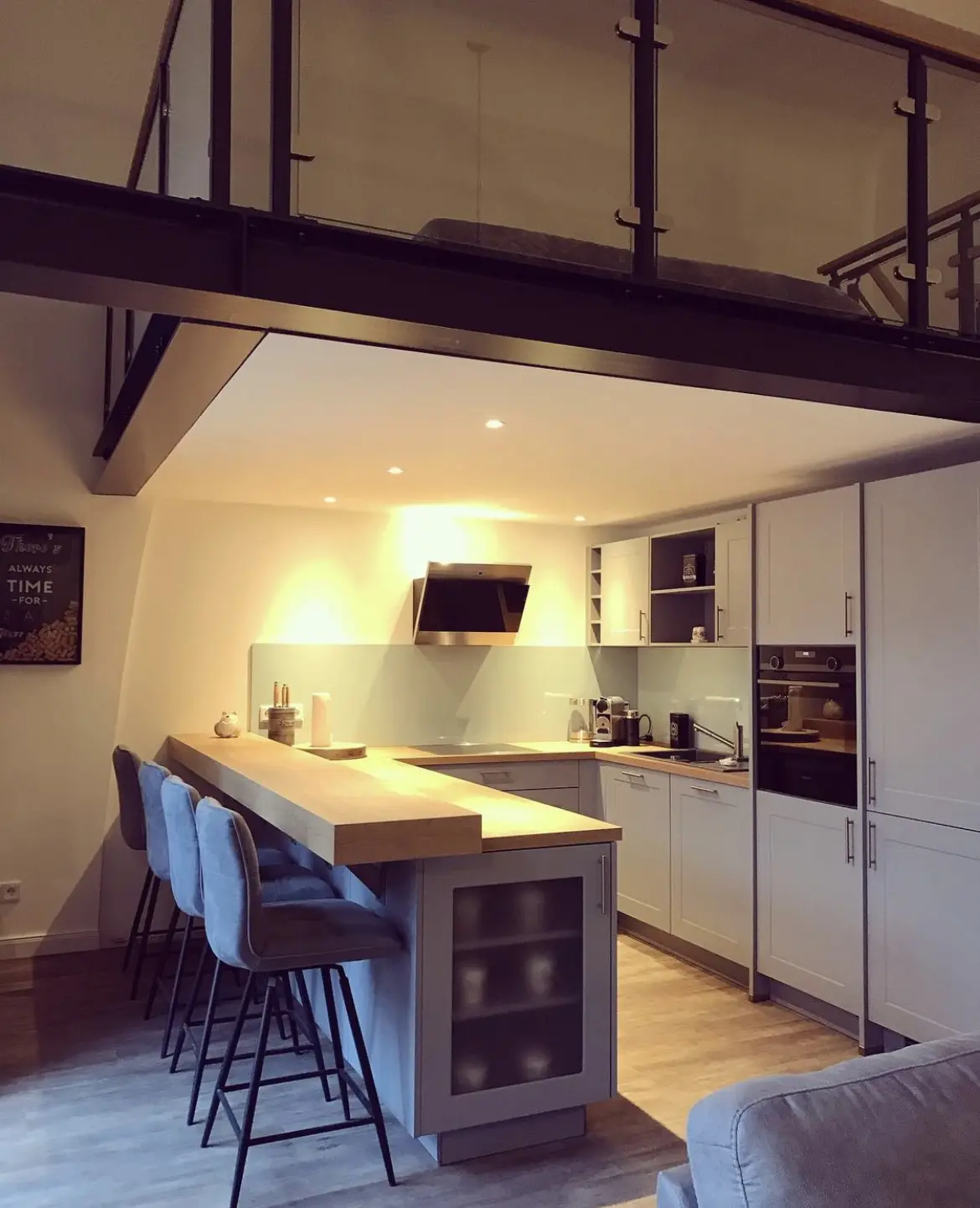Loft Küche nacher